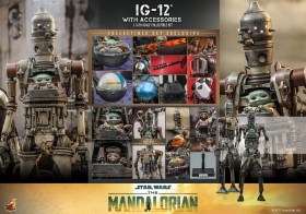 IG-12 with accessories Star Wars The Mandalorian 1/6 Action Figure by Hot Toys