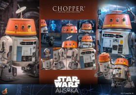 Chopper Ahsoka Star Wars 1/6 Action Figure by Hot Toys