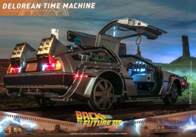 DeLorean Time Machine Back to the Future III Movie Masterpiece 1/6 Vehicle by Hot Toys