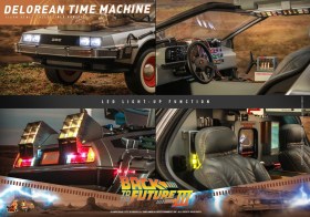 DeLorean Time Machine Back to the Future III Movie Masterpiece 1/6 Vehicle by Hot Toys