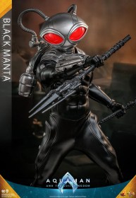 Black Manta Aquaman and the Lost Kingdom Movie Masterpiece 1/6 Action Figure by Hot Toys