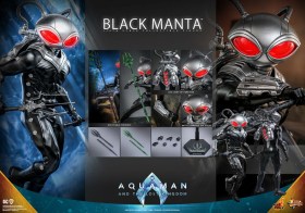 Black Manta Aquaman and the Lost Kingdom Movie Masterpiece 1/6 Action Figure by Hot Toys