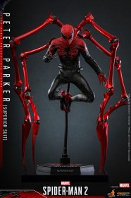 Peter Parker (Superior Suit) Spider-Man 2 Video Game Masterpiece 1/6 Action Figure by Hot Toys