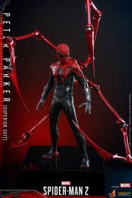 Peter Parker (Superior Suit) Spider-Man 2 Video Game Masterpiece 1/6 Action Figure by Hot Toys