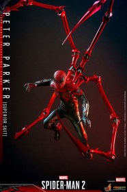 Peter Parker (Superior Suit) Spider-Man 2 Video Game Masterpiece 1/6 Action Figure by Hot Toys