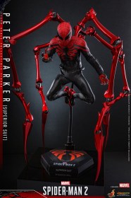 Peter Parker (Superior Suit) Spider-Man 2 Video Game Masterpiece 1/6 Action Figure by Hot Toys