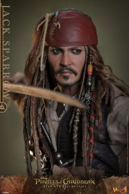 Jack Sparrow Pirates of the Caribbean Dead Men Tell No Tales 1/6 Action Figure by Hot Toys