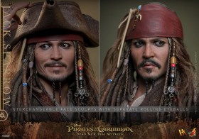 Jack Sparrow Pirates of the Caribbean Dead Men Tell No Tales 1/6 Action Figure by Hot Toys