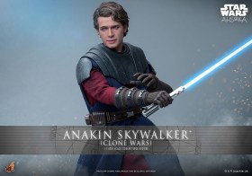 Anakin Skywalker Star Wars The Clone Wars 1/6 Action Figure by Hot Toys