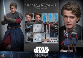 Anakin Skywalker Star Wars The Clone Wars 1/6 Action Figure by Hot Toys