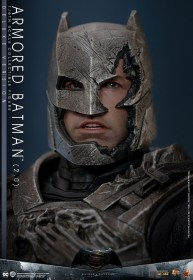 Armored Batman 2.0 Deluxe Batman v Superman Dawn of Justice Movie Masterpiece 1/6 Action Figure by Hot Toys