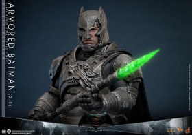 Armored Batman 2.0 Deluxe Batman v Superman Dawn of Justice Movie Masterpiece 1/6 Action Figure by Hot Toys