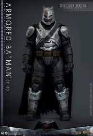 Armored Batman 2.0 Deluxe Batman v Superman Dawn of Justice Movie Masterpiece 1/6 Action Figure by Hot Toys