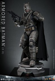 Armored Batman 2.0 Batman v Superman Dawn of Justice Movie Masterpiece 1/6 Action Figure by Hot Toys