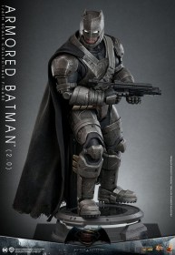 Armored Batman 2.0 Batman v Superman Dawn of Justice Movie Masterpiece 1/6 Action Figure by Hot Toys