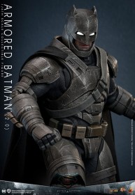 Armored Batman 2.0 Batman v Superman Dawn of Justice Movie Masterpiece 1/6 Action Figure by Hot Toys