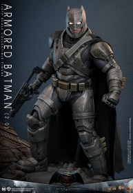 Armored Batman 2.0 Batman v Superman Dawn of Justice Movie Masterpiece 1/6 Action Figure by Hot Toys