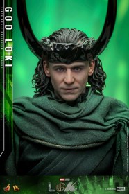 God Loki Marvel 1/6 Action Figure by Hot Toys
