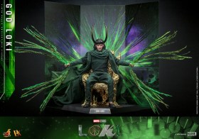 God Loki Marvel 1/6 Action Figure by Hot Toys