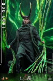 God Loki Marvel 1/6 Action Figure by Hot Toys