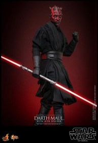 Darth Maul with Sith Speeder Star Wars 1/6 Action Figure by Hot Toys