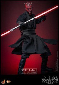 Darth Maul with Sith Speeder Star Wars 1/6 Action Figure by Hot Toys