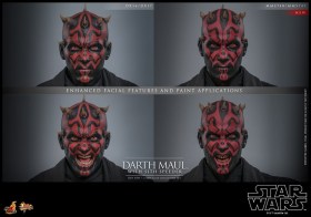 Darth Maul with Sith Speeder Star Wars 1/6 Action Figure by Hot Toys