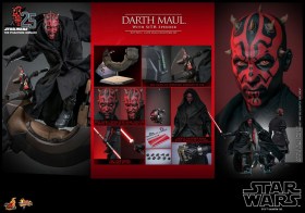 Darth Maul with Sith Speeder Star Wars 1/6 Action Figure by Hot Toys