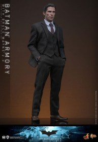 Batman Armory with Bruce Wayne (2.0) The Dark Knight 1/6 Action Figures & Diorama by Hot Toys