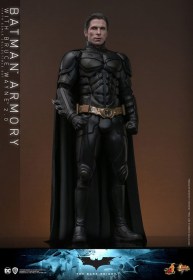 Batman Armory with Bruce Wayne (2.0) The Dark Knight 1/6 Action Figures & Diorama by Hot Toys