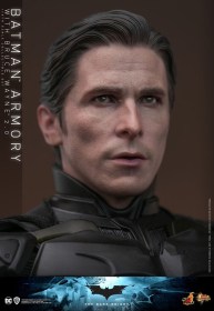 Batman Armory with Bruce Wayne (2.0) The Dark Knight 1/6 Action Figures & Diorama by Hot Toys