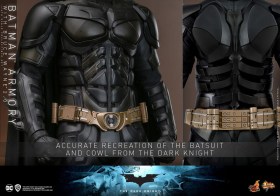 Batman Armory with Bruce Wayne (2.0) The Dark Knight 1/6 Action Figures & Diorama by Hot Toys