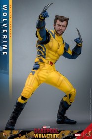 Wolverine (Deluxe Version) Deadpool & Wolverine Movie Masterpiece 1/6 Action Figure by Hot Toys