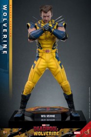 Wolverine (Deluxe Version) Deadpool & Wolverine Movie Masterpiece 1/6 Action Figure by Hot Toys