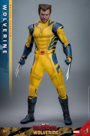 Wolverine (Deluxe Version) Deadpool & Wolverine Movie Masterpiece 1/6 Action Figure by Hot Toys