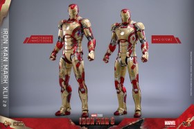 Iron Man Mark XLII (2.0) Iron Man 3 Movie Masterpiece Diecast 1/6 Action Figure by Hot Toys