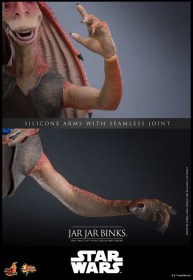 Jar Jar Binks Star Wars The Phantom Menace 1/6 Action Figure by Hot Toys