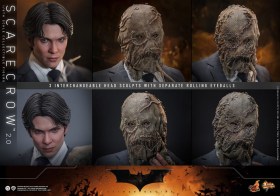 Scarecrow 2.0 Batman Begins Movie Masterpiece 1/6 Action Figure by Hot Toys