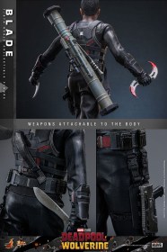 Blade Deadpool & Wolverine 1/6 Action Figure by Hot Toys