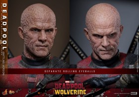 Deadpool (Battling Version) Deadpool & Wolverine Movie Masterpiece 1/6 Action Figure by Hot Toys