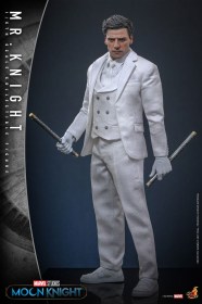Mr. Knight Moon Knight 1/6 Action Figure by Hot Toys