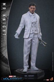 Mr. Knight Moon Knight 1/6 Action Figure by Hot Toys