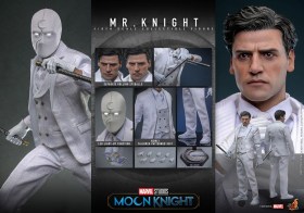 Mr. Knight Moon Knight 1/6 Action Figure by Hot Toys