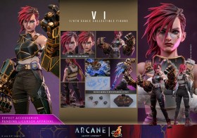 Vi Arcane League of Legends 1/6 Action Figure by Hot Toys