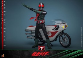 Kamen Rider No. 2 and Cylone Kamen Rider 1/6 Figure by Hot Toys