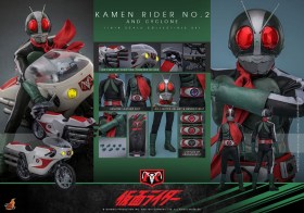 Kamen Rider No. 2 and Cylone Kamen Rider 1/6 Figure by Hot Toys