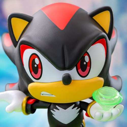 Shadow Sonic the Hedgehog Cosbaby (S) Mini Figure by Hot Toys