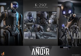 K-2SO Star Wars Andor 1/6 Action Figure by Hot Toys
