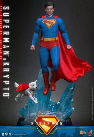 Superman & Krypto Superman (2025) Movie Masterpiece 1/6 Action Figure by Hot Toys