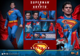 Superman & Krypto Superman (2025) Movie Masterpiece 1/6 Action Figure by Hot Toys